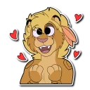 😍-Maz, Telegram Sticker