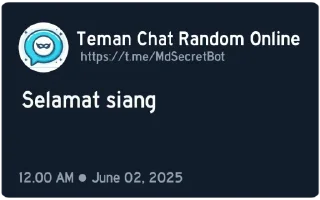 💬-@MdSecretBot, Telegram Sticker