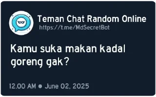 💬-@MdSecretBot, Telegram Sticker