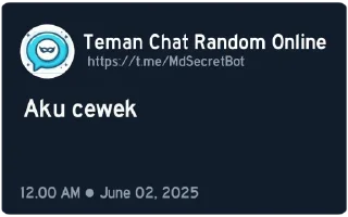 💬-@MdSecretBot, Telegram Sticker