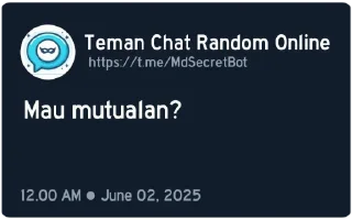 💬-@MdSecretBot, Telegram Sticker