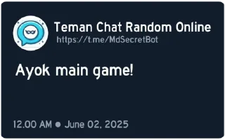 💬-@MdSecretBot, Telegram Sticker