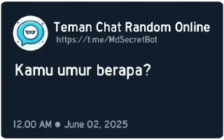 💬-@MdSecretBot, Telegram Sticker