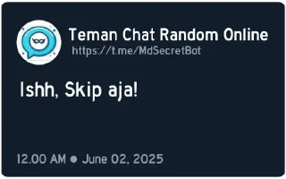 💬-@MdSecretBot, Telegram Sticker