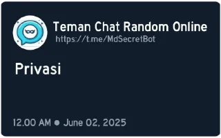 💬-@MdSecretBot, Telegram Sticker