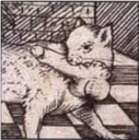 🍆-Medieval Cats by @bitrmn, Telegram Sticker