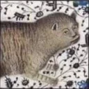 😐-Medieval Cats by @bitrmn, Telegram Sticker
