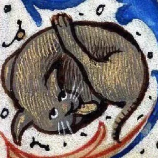 🌚-Medieval Cats by @bitrmn, Telegram Sticker