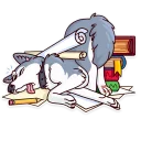 📚-Moar Dog Memes, Telegram Sticker