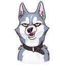 😤-Moar Dog Memes, Telegram Sticker