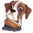 😟-Moar Dog Memes, Telegram Sticker