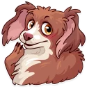 😳-Moar Dog Memes, Telegram Sticker