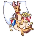 🍿-Moar Dog Memes, Telegram Sticker