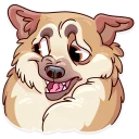 😦-Moar Dog Memes, Telegram Sticker