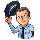 👋-Meme Police, Telegram Sticker