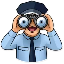 😍-Meme Police, Telegram Sticker