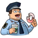🍩-Meme Police, Telegram Sticker