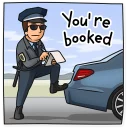 😠-Meme Police, Telegram Sticker