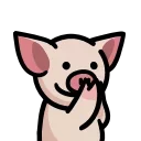 🐖-Babi penjel @memories_keeper, Telegram Sticker