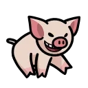 🐖-Babi penjel @memories_keeper, Telegram Sticker