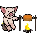 🐖-Babi penjel @memories_keeper, Telegram Sticker
