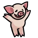 🐖-Babi penjel @memories_keeper, Telegram Sticker