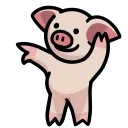 🐖-Babi penjel @memories_keeper, Telegram Sticker