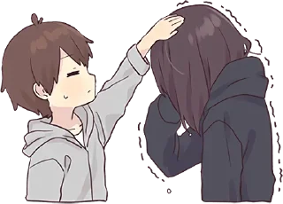 ❤️-Menhera chan, Telegram Sticker
