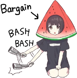 👻-Menhera chan, Telegram Sticker