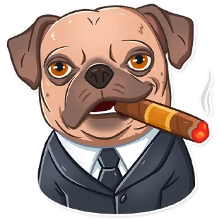 😏-Men in Black, Telegram Sticker