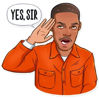 👌-Men in Black, Telegram Sticker