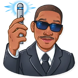😎-Men in Black, Telegram Sticker