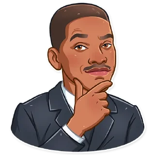 🤔-Men in Black, Telegram Sticker