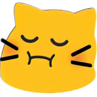 😕-Meow Pack, Telegram Sticker