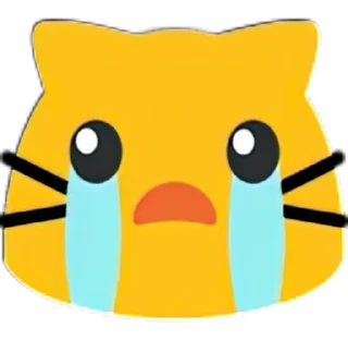 😭-Meow Pack, Telegram Sticker