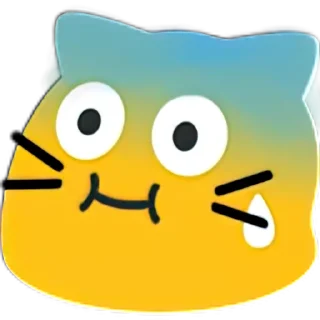 😰-Meow Pack, Telegram Sticker