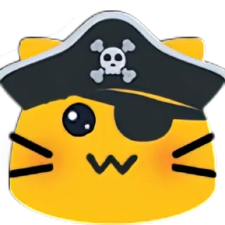 🏴‍☠️-Meow Pack, Telegram Sticker