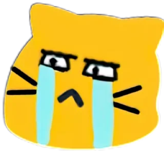 😭-Meow Pack, Telegram Sticker