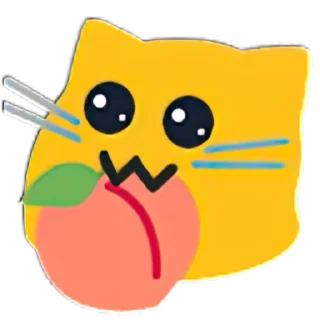 🍑-Meow Pack, Telegram Sticker