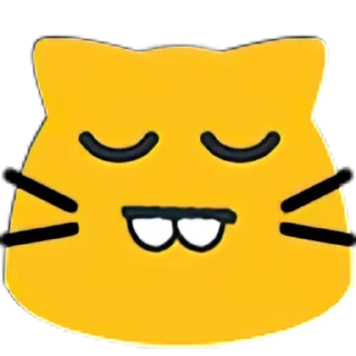 😑-Meow Pack, Telegram Sticker