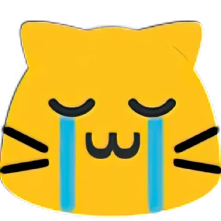 😭-Meow Pack, Telegram Sticker