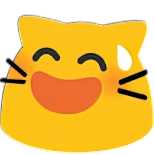 😅-Meow Pack, Telegram Sticker