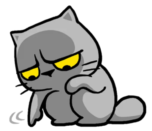 meow zhua zhua @noustiker, telegram sticker