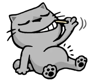😅-meow zhua zhua @noustiker, Telegram Sticker