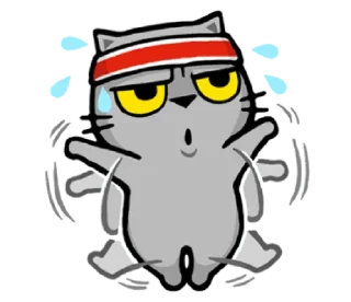 🥵-meow zhua zhua @noustiker, Telegram Sticker