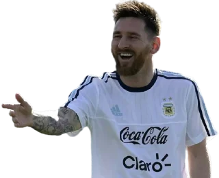 🤣-Lionel Messi, Telegram Sticker