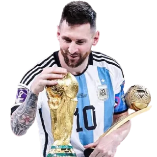 🏆-Lionel Messi, Telegram Sticker
