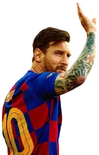 👋-Lionel Messi, Telegram Sticker