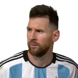 😠-Lionel Messi, Telegram Sticker