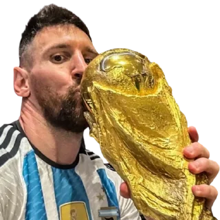 🏆-Lionel Messi, Telegram Sticker